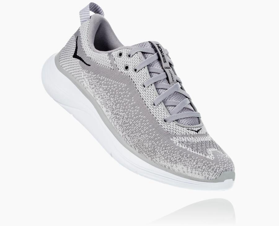 Tenis Hoka One One Feminino Cinzentas - Hupana Flow - 180-SXDVAU